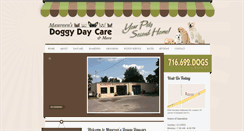 Desktop Screenshot of maureensdoggydaycare.com